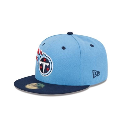 Tennessee Titans Gorra | New Era NFL 2tone 59fifty Fitted Cap Mexico - Azules